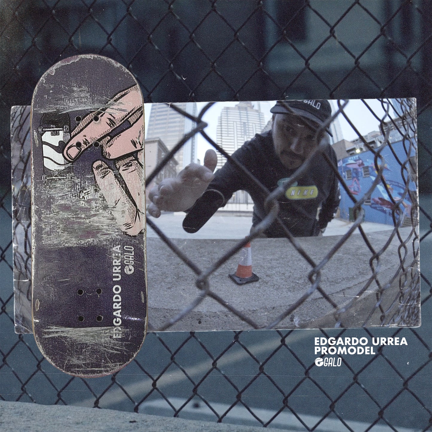 Deck Galo Fingerboard - Pro Model Edgado Urrea