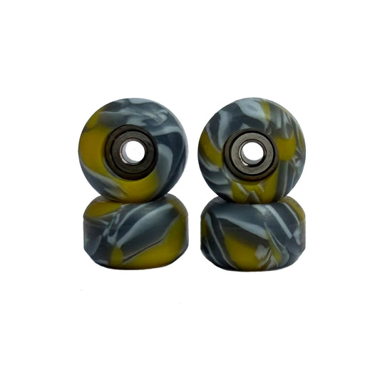 Ruedas Galo Swirl - Amarillas