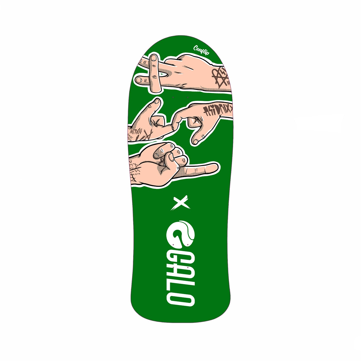 Deck Galo - Asi Berlin x Ceaflip