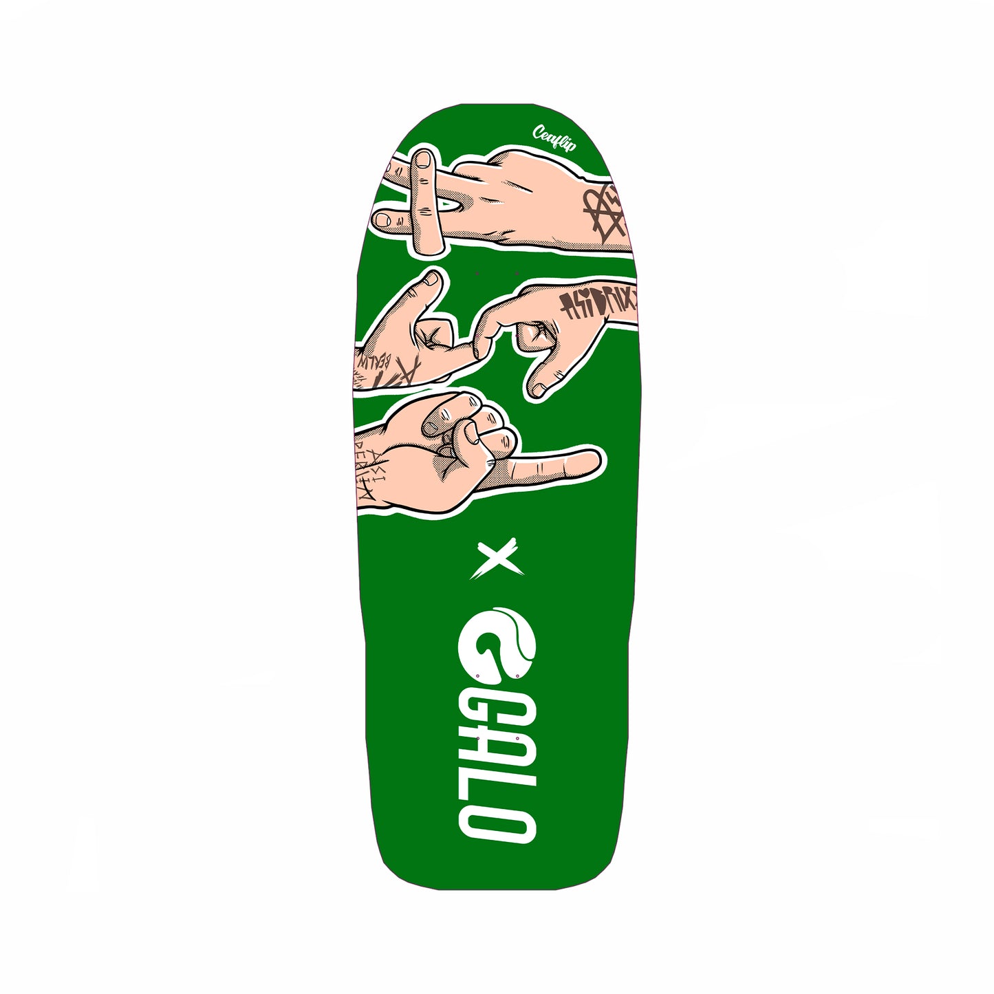 Deck Galo - Asi Berlin x Ceaflip