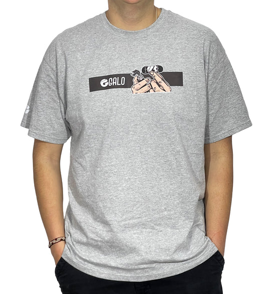 Polera Galo Gris - Pro Model Edgardo