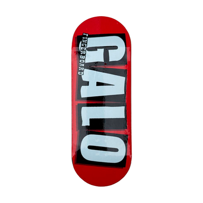 Deck fingerboard Galo tributo Baker Skateboards tabla artesanal madera Chile