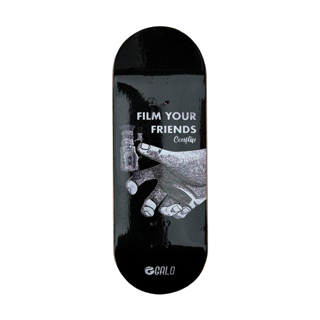 Deck fingerboard Galo Ceaflip Film Your Friends collab tabla artesanal Chile