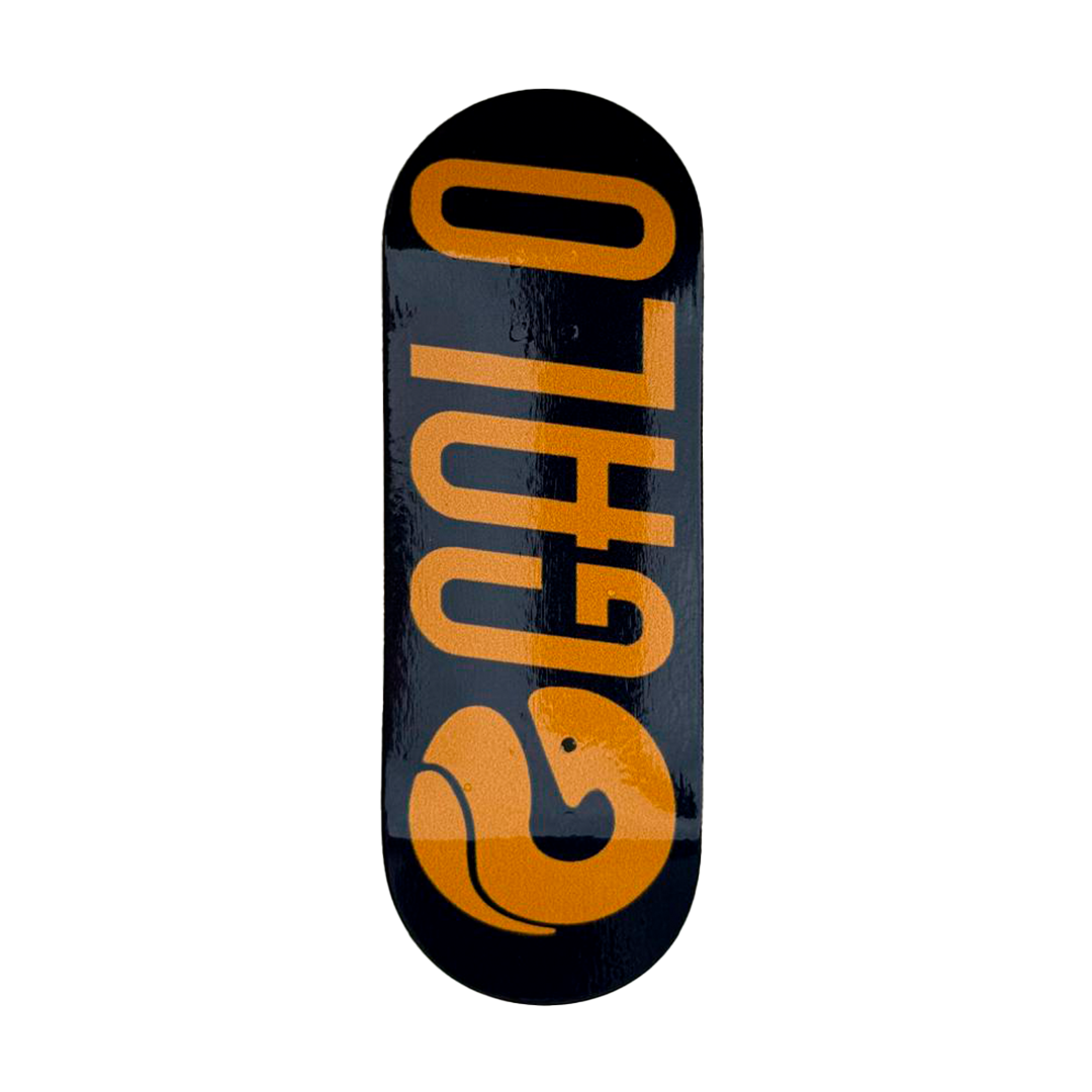 Deck fingerboard Galo Team Model azul tabla artesanal madera prensada Chile