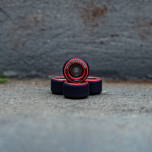 Ruedas fingerboard Piro x Galo negro collab exclusiva edición limitada Galofingerboard