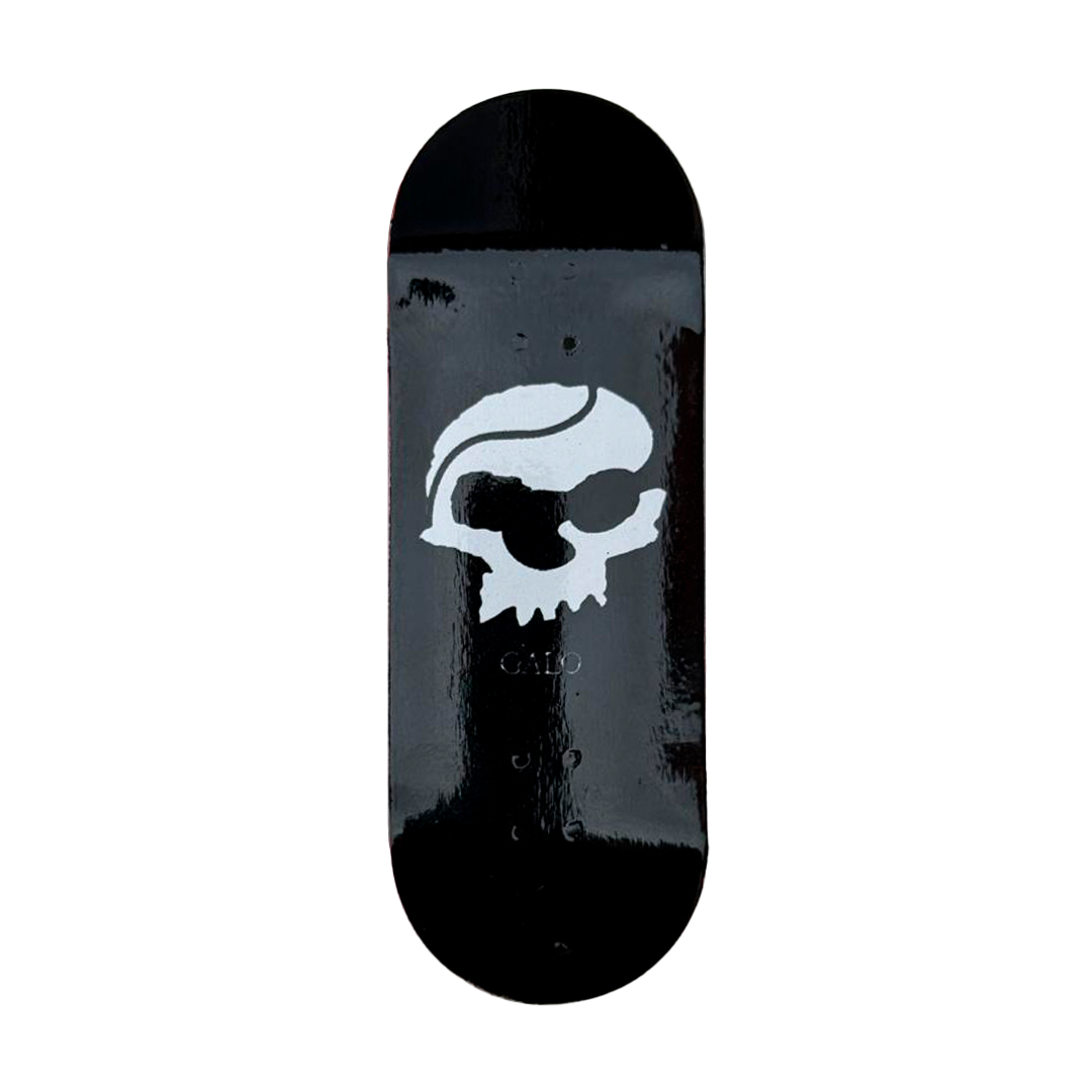 Deck fingerboard Galo tributo Zero Skateboards tabla artesanal madera Chile